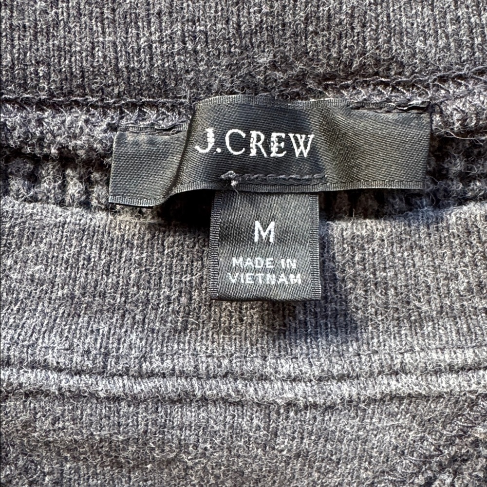 JCrew Waffle Crew Neck Pullover - Picture 3 of 6
